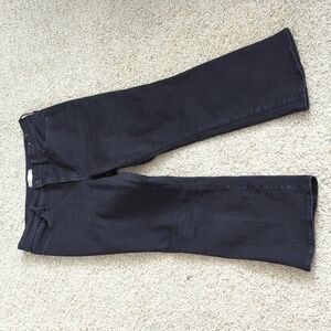 Madewell Black Mid Rise Kick Out Jeans size 32